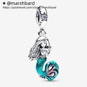 Pandora Disney The Little Mermaid Ariel Dangle Charm